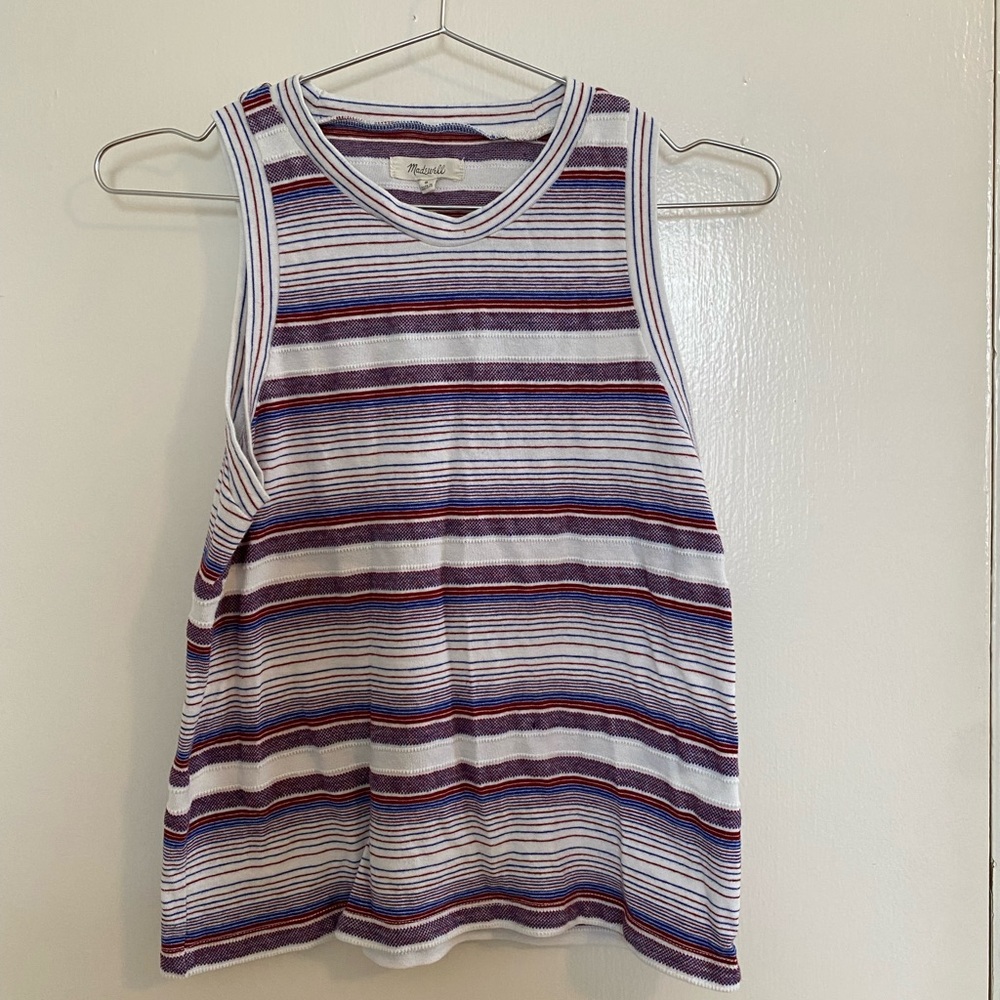 Madewell Striped Knit Tank